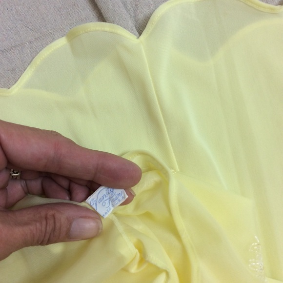 OLD TAG VANITY FAIR SEMI SHEER VINTAGE DRESS/SLIP - Picture 7 of 7